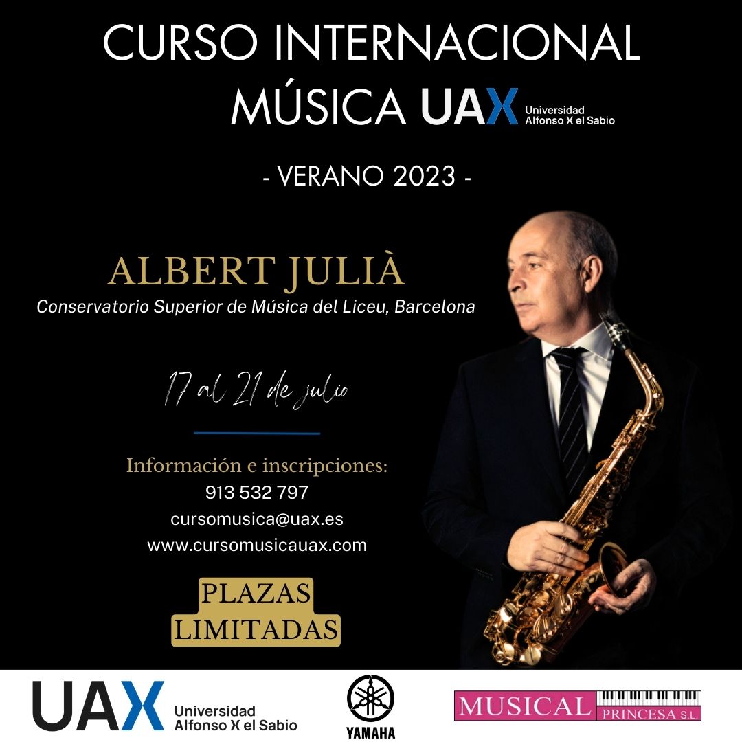 Facultad de Música y Artes Escénicas UAX tweet media