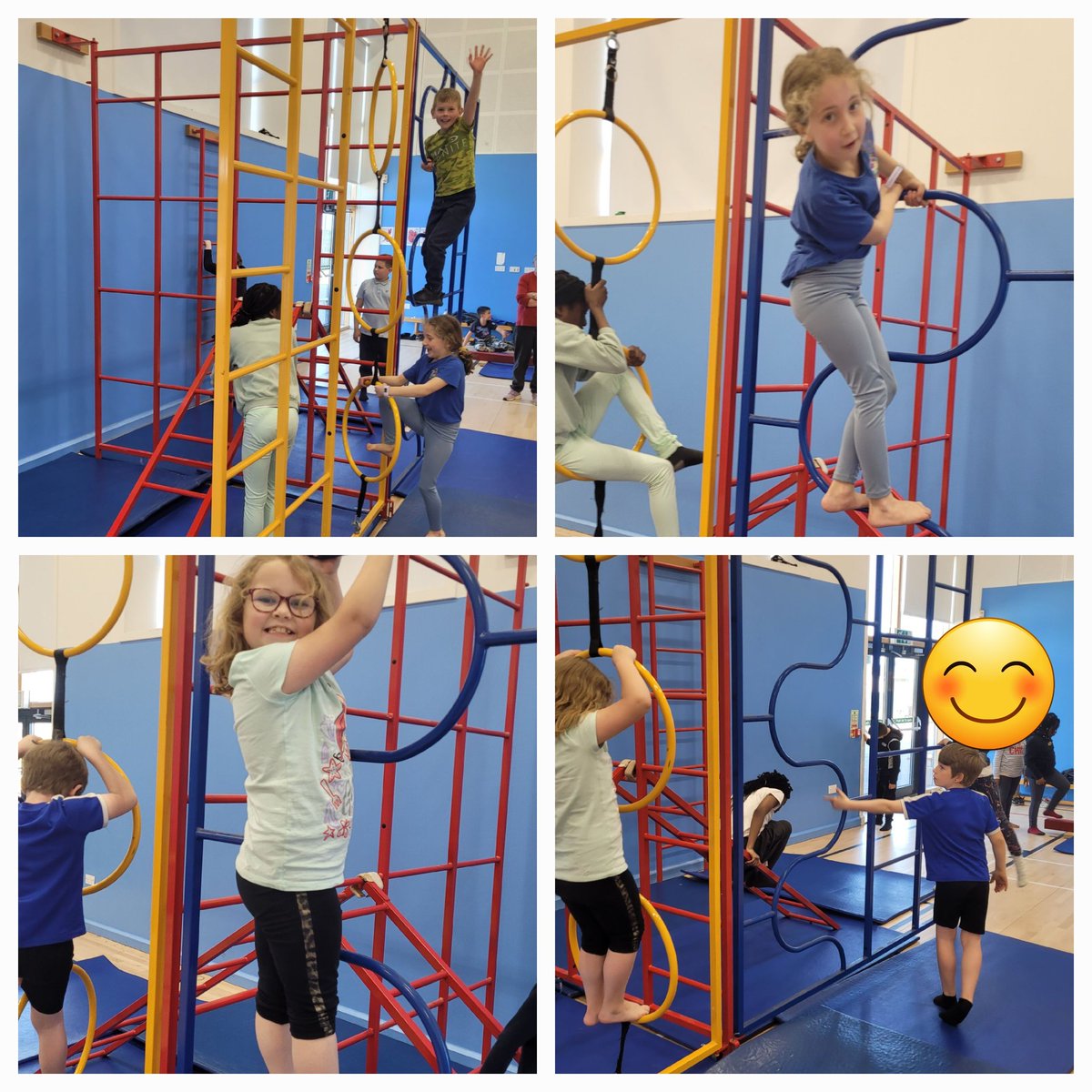 MrSteel84's tweet photo. P3/4 had a brilliant time developing their gymnastics skills this afternoon. @SeatonPSchool https://t.co/X14DYx2u3l