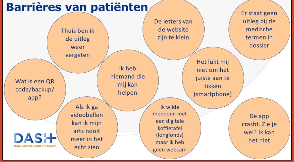Digitale zorg heeft veel voordelen, maar nog niet iedereen kan daarvan profiteren. Gisteren op de CAHAG conferentie hebben we het gehad over diverse barrières die sommige mensen ervaren. Dit leverde een leuke discussie op over hoe digitale zorg toegankelijker kan worden gemaakt!