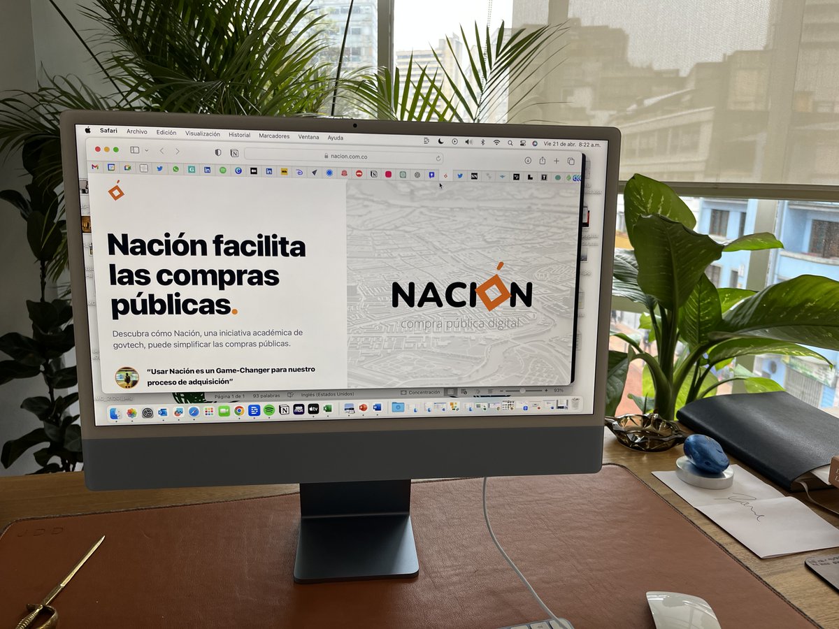 jduque's tweet photo. Únete a Nación. Conectamos empresas y entidades públicas para fomentar la competencia, los negocios, la sostenibilidad ambiental y la innovación. https://t.co/2gd1R4CF9s https://t.co/A5JKV8Gq87