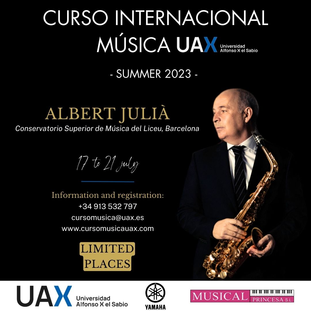Facultad de Música y Artes Escénicas UAX tweet media