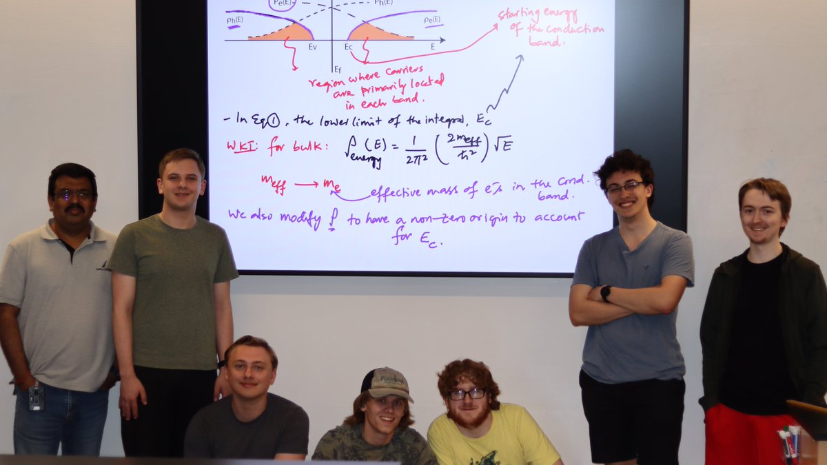 WCU_Physics's tweet photo. We are fortunate to have outstanding teacher-scholars at West Chester University, such as Dr. Anil Kandalam, who is teaching a special topics course on nanoscience. Dr. Kandalam does research in the field of computational nanomaterials. https://t.co/IripYEDpxi