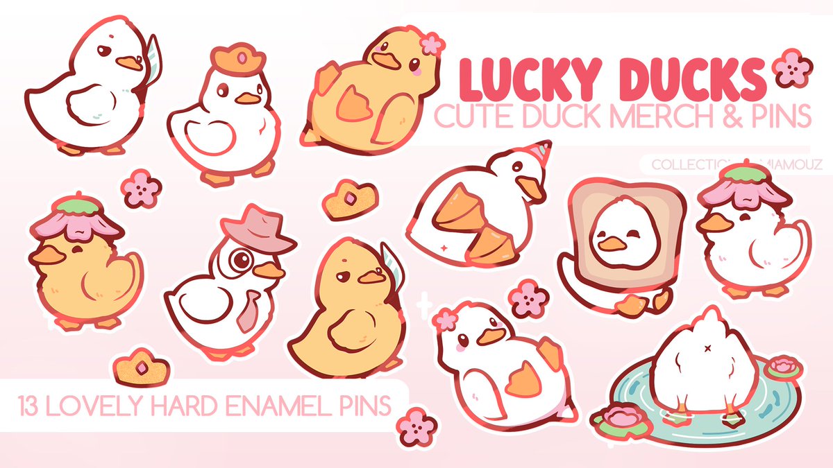 studiomiamouz's tweet image. I heard if you like ducks, you'll want to check out my new 🦆 Kickstarter project
Including pins, magnets & if it will be successful Washi, prints, clothes & stickers!
Since I haven't done a Kickstarter in ages, I'd be thrilled if you could spread the word 🥰
Link below ⬇️