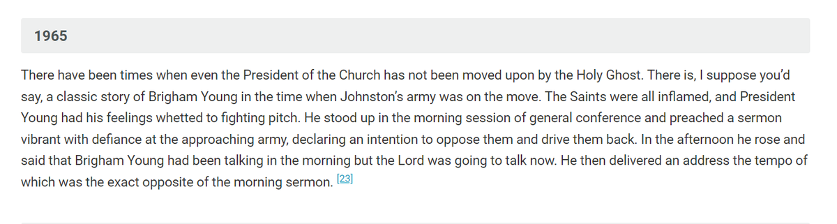CLURT1847's tweet photo. "Beware" #LDS (even #DezNat) snowflakes who have built their crystalline (not in a good sense) testimony on the sandy foundation of prophetic infallibility.
If you believe everything said at any GC is never false, we are not going to get along!
#TrueDoctrine! https://t.co/Efnmaophp2