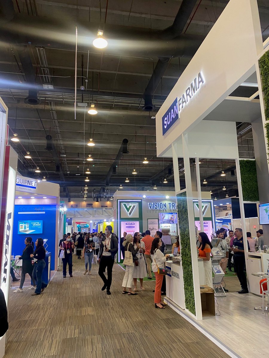 <a href="/ICEXMexico/">ICEX México</a> visita la última edición de <a href="/ExpoFarma_Mx/">ExpoFarma</a> en la #CDMX, el foro de negocios farmacéuticos más importante de Latinoamérica. Tuvimos la ocasión de visitar los stands de las empresas españolas participantes <a href="/suanfarma/">SUANFARMA</a> y fisair.com (fisair.com)