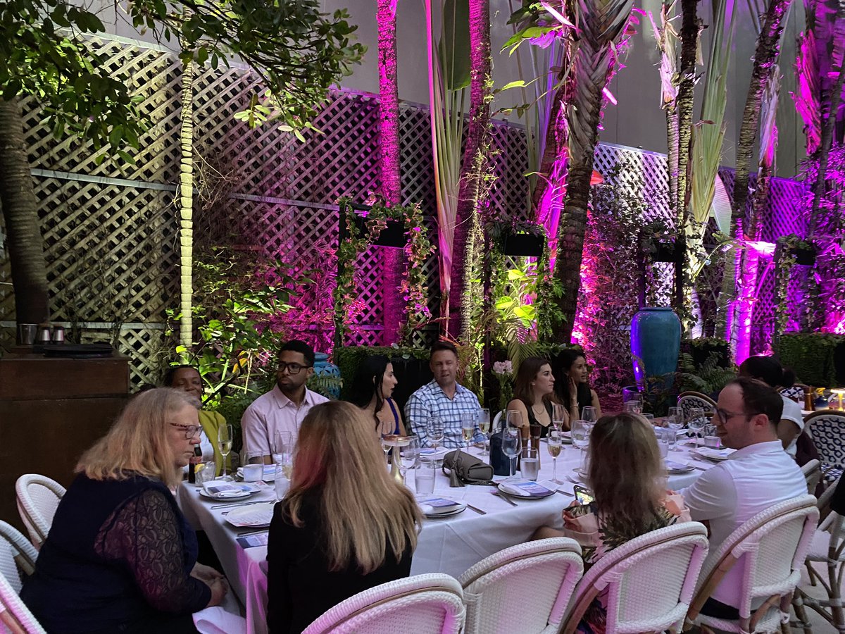 Thanks to everyone who joined us last evening at @Villaazur for the launch of our new dinner series, A Seat at the Table! We can’t wait to continue the conversation at our next installment 👏