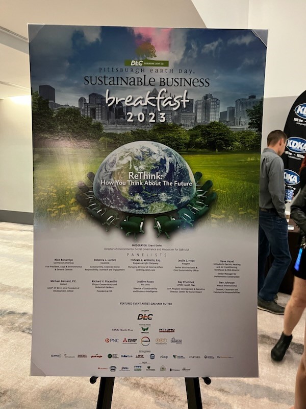 DuquesneLight's tweet photo. DLC’s Lindsay Baxter spoke at @pghearthday's Sustainable Breakfast, highlighting our effort to promote a just transition to clean energy in the Pittsburgh region.
Learn more here: https://t.co/IGaI2XmJYI
Don't forget to visit tomorrow's Tailgate Tour! >> https://t.co/2EH0jbZH7p https://t.co/ULc98GKxDE