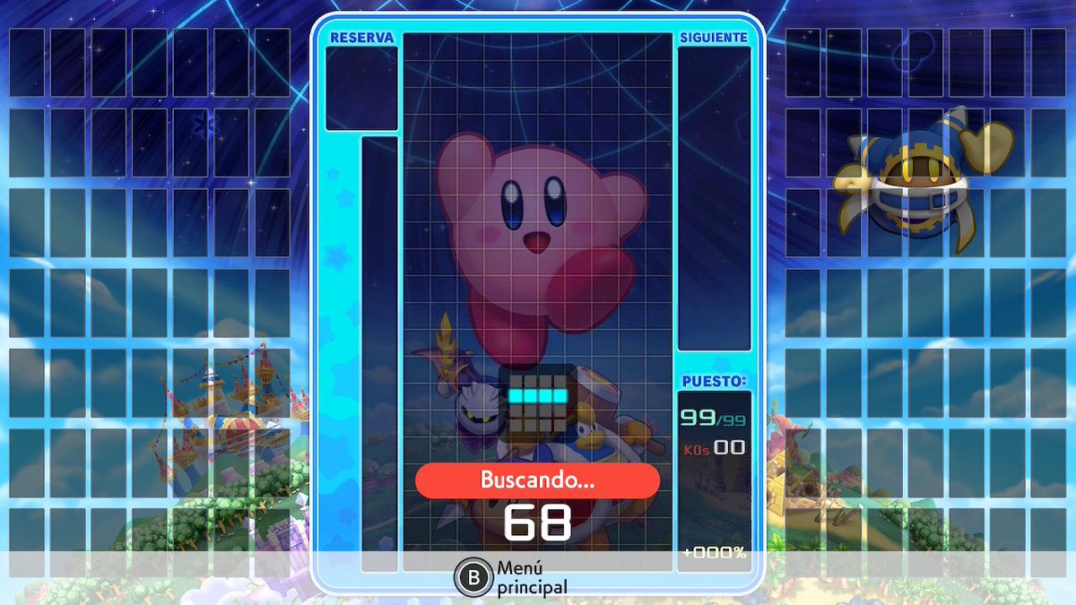 Carlos_Rockman's tweet photo. Tema desbloqueado #CopaMaximus edición bola rosa Kirby’s Return to Dream Land ☺️☺️
Esta bien chida la rola 🎮🫰🏻⚡️
#Tetris #Tetris99
#NintendoSwich https://t.co/KYKydR6Ceh