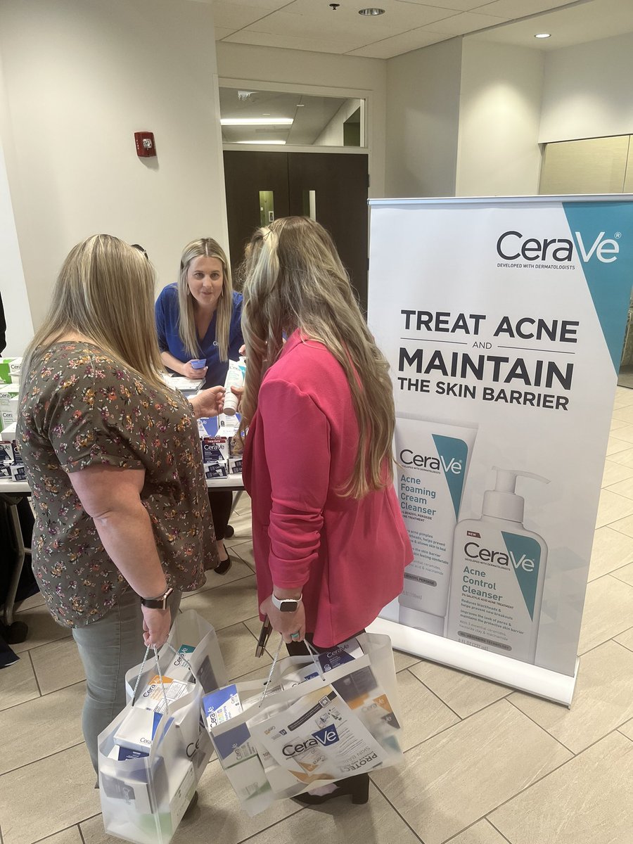 OHPediatricians's tweet photo. Thank you to our #OhioAAPSpringMeeting exhibitor, @cerave for supporting and helping us bring this vital education to our members! https://t.co/v3BhEMN7Wa