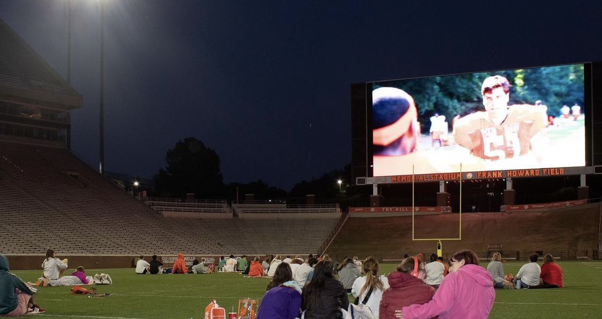 ClemsonLIFE had a movie night two days ago that was hosted by Volunteers4LIFE. Such a great event to end off the semester! @clemsonlife1 @tigerimpactnil