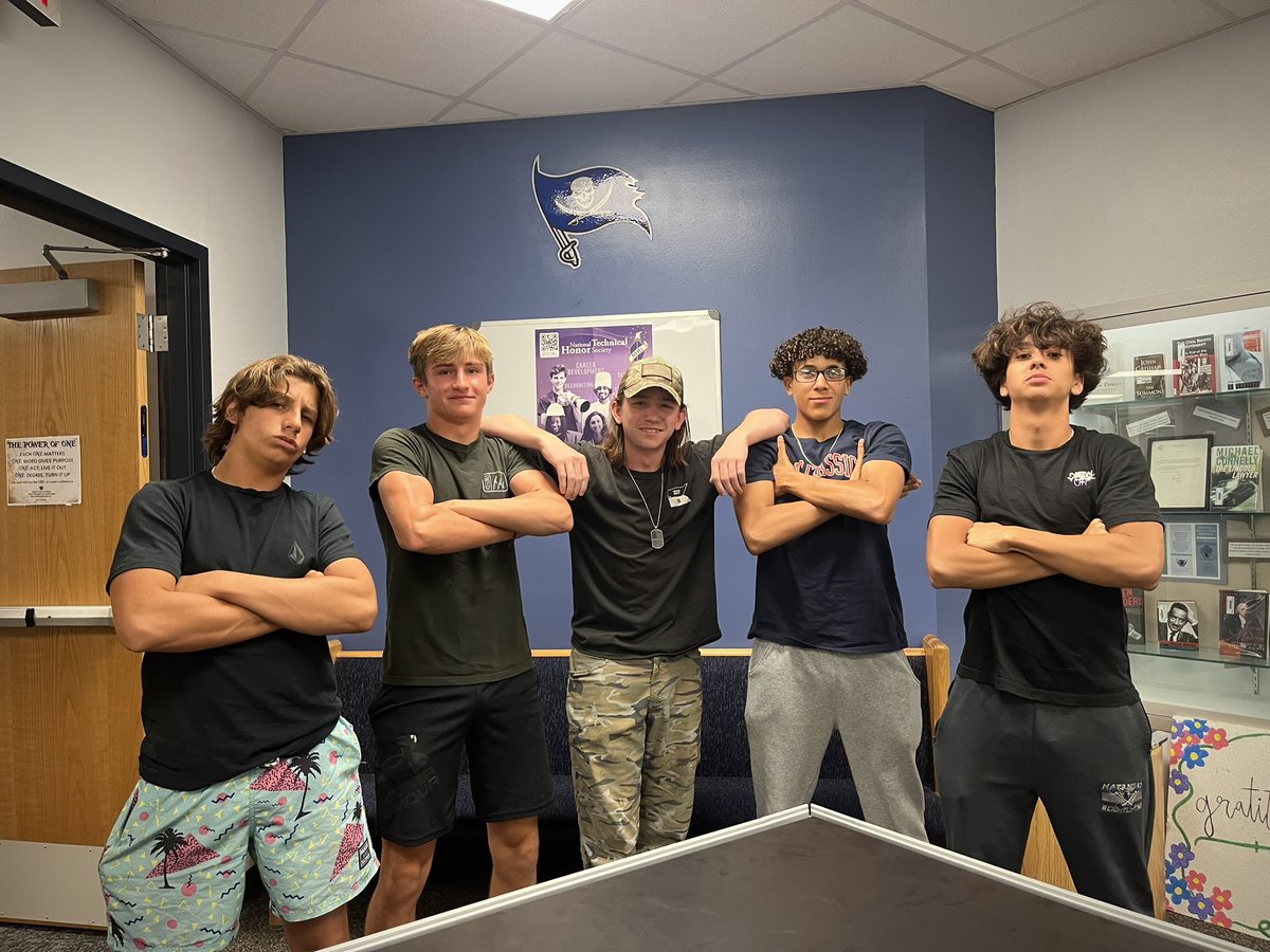 jossler53's tweet photo. These Tough Guys earned their NCCER Carpentry 1 Certification today! #Classrooms2Careers #WhyMHS @CteMatanzas @FlaglerCTE @ConstructionMhs @kboze18 @FlaglerSoup https://t.co/nhKyAErCHO