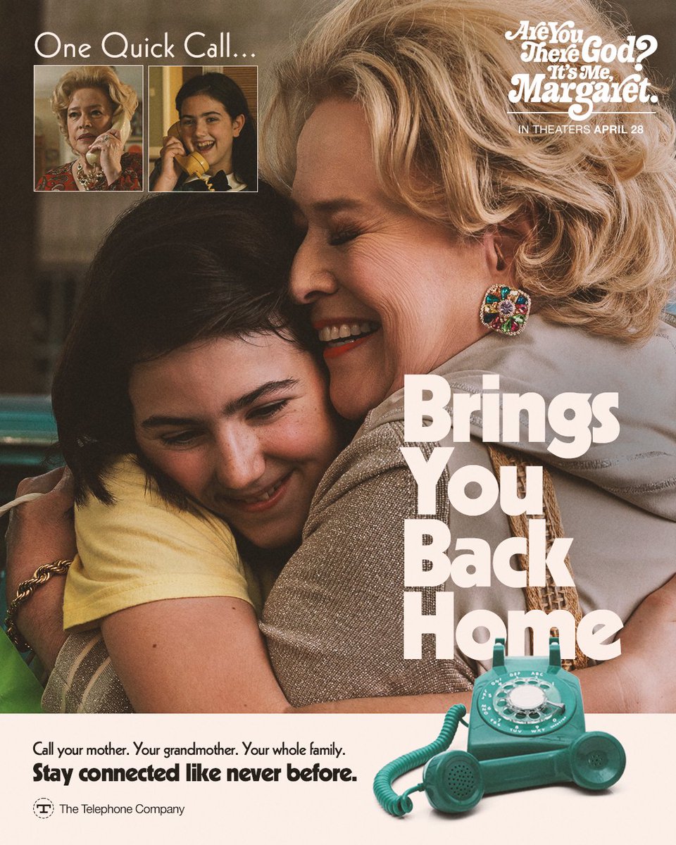 margaretmovie's tweet photo. Bring your parents, your kids, your grandparents, and your friends to see Are You There God? #ItsMeMargaret finally come to life on the big screen.

Use code “ItsMeMargaret” to BUY 1 TICKET and GET 1 TICKET FREE at @AtomTickets: https://t.co/INyZUQnzJH https://t.co/Q1r9FCE9LB