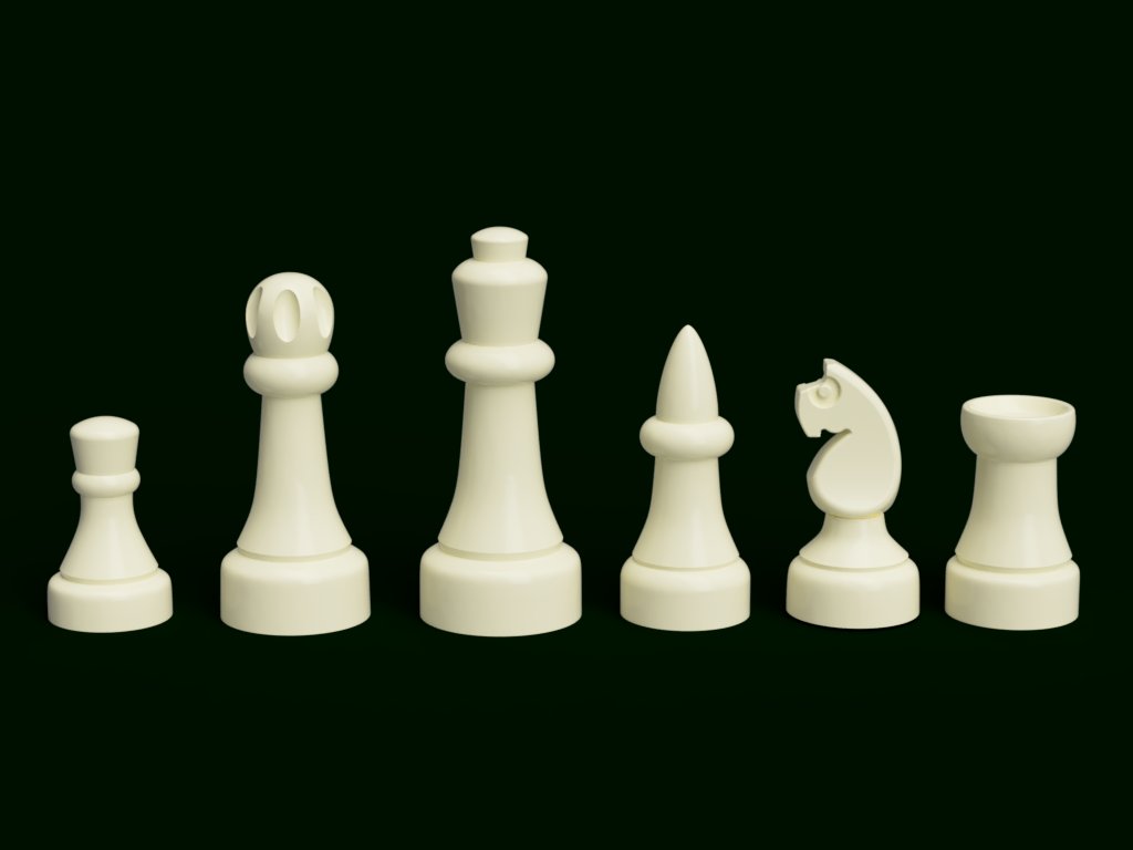 astrogeek's tweet image. It&apos;s Friday, and that means another historical chess set model. Today we have the Deutsche Bundesform (German Federation Form) set used exclusively at the Munich Chess Olympiad in 1936. Get the free 3D models at printables.com/model/458583. Enjoy! @printablescom #chess #3dprinted