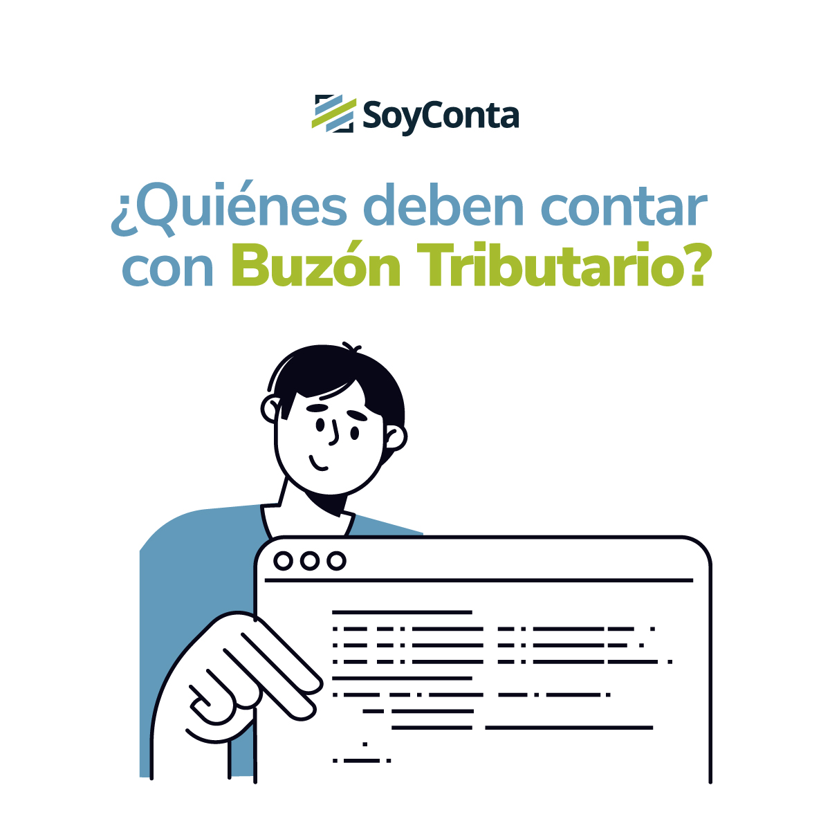 soy_conta's tweet photo. El #BuzónTributario es un sistema de comunicación electrónico ubicado en el portal de la autoridad fiscal en donde efectúa avisos, notificaciones o envío de actos y resoluciones administrativas.
Te contamos más al respecto: https://t.co/odQSluGqiF https://t.co/aFTAWcQbSw