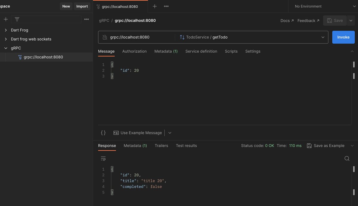 papa_gianfranco's tweet image. And interestingly, this time I mentioned that calling a gRPC service can be done via postman (I remember someone said so in the #ObservableFlutter last time 😅)
It turned out to be quite easy 🙌
