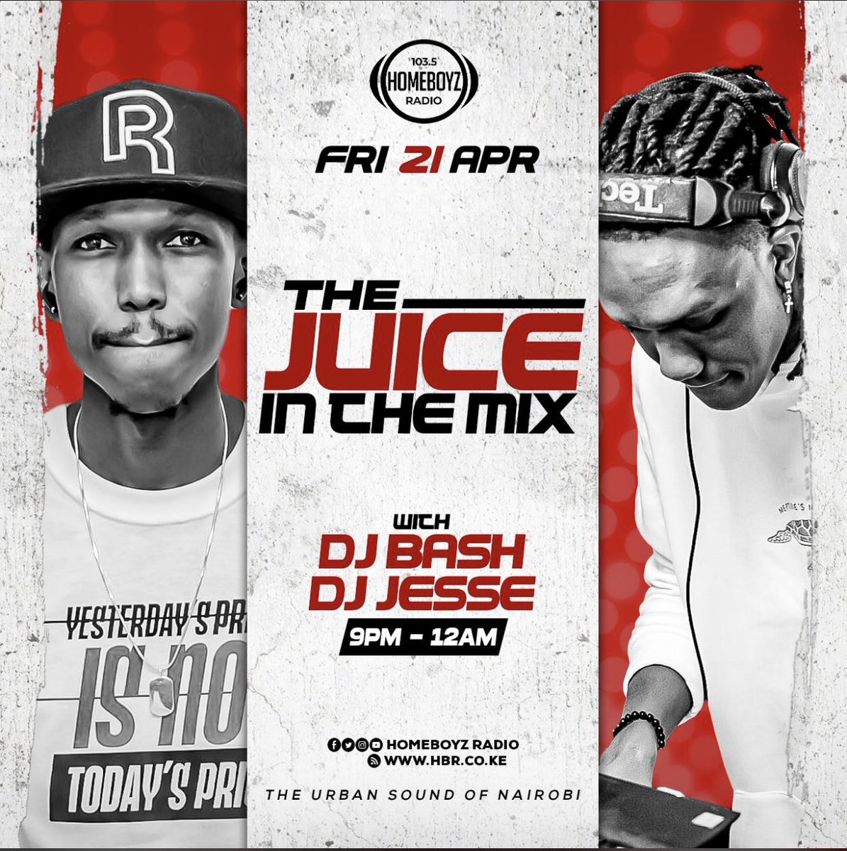 Twin_Geez's tweet photo. @HomeboyzRadio Dubz 🇦🇪 be like tell a friend to tell a friend @DJBashKenya is back on em decks at #TheJuiceInTheMix alongside @djjessekenya @Bashment_crew #YKWF 💯🔥🔥🔥🔥🔥🔥🔥🔥🔥🔥 https://t.co/tqY0C3IrEv