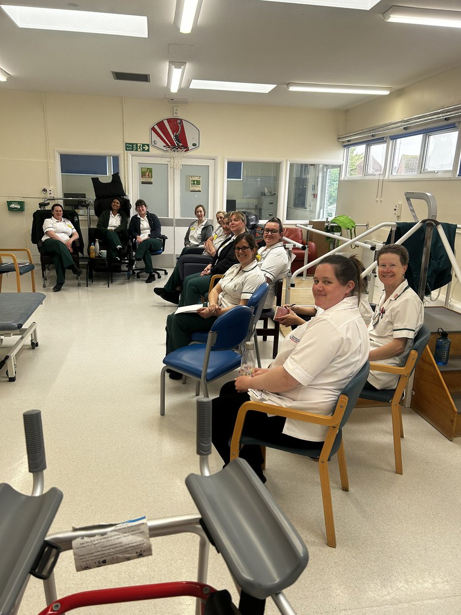 franking1974's tweet image. Great session with the therapists today really interactive with some interesting discussion. Also signed our first AHP tissue Viability champions. They play a vital role in all they do #jointworking #multidisciplinaryapproach