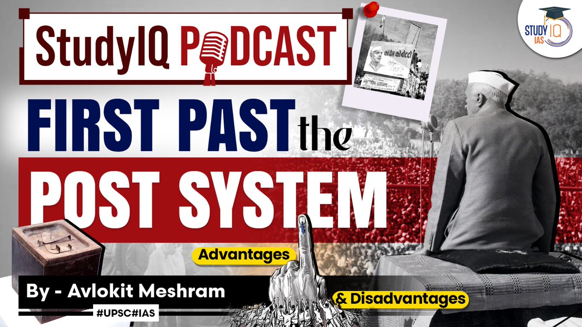 avlokitmeshram's tweet photo. https://t.co/S8iPU0cBbo
LET'S UNDERSTAND HOW WORLD'S LARGEST DEMOCRACY ELECTS ITS LEADER
@studyiq #podcast by @avlokitmeshram 
#UPSC #UPSC2023 #UPSCPrelims2023 #UPSC2024 #UPSCPrelims #Constitution #elections #Delhi #PrimeMinister #NarendraModi https://t.co/sXVT1BrhYE