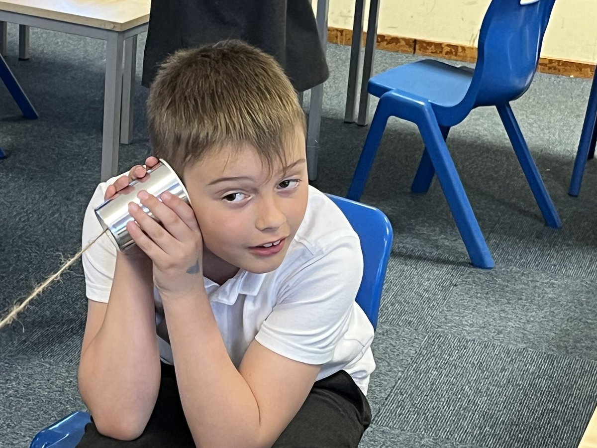 BHPSMansfield's tweet photo. Did someone say string telephones? Ask class #4LD about their science learning this week. https://t.co/0uZTe07I2D