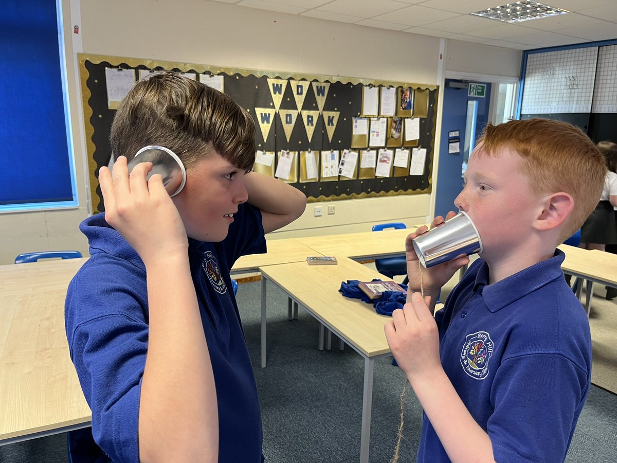 BHPSMansfield's tweet photo. Did someone say string telephones? Ask class #4LD about their science learning this week. https://t.co/0uZTe07I2D