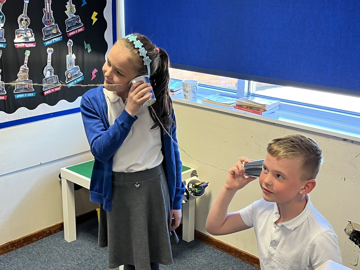 BHPSMansfield's tweet photo. Did someone say string telephones? Ask class #4LD about their science learning this week. https://t.co/0uZTe07I2D