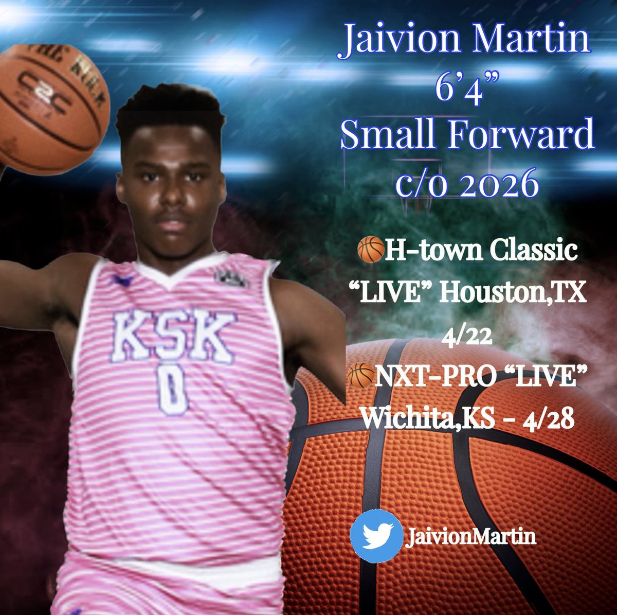 Come check out @JaivionMartin @BigfootHoops “LIVE” period #htownclassic this weekend.

#collegerecruit #basketball #ncaabasketball #ncaaliveperiod #collegeprospect #NBA #Houston #newbalancehoops #wegotnow