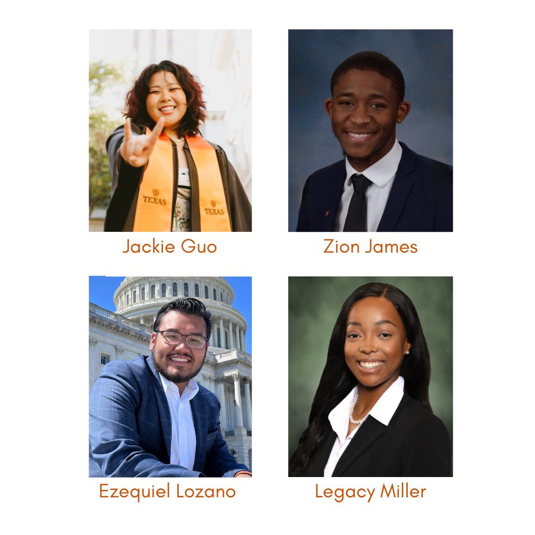 UTexasStudents's tweet photo. Congratulations to our 2023 Dean's Dozen Award recipients! Read more about the positive contributions they have made to our campus community: https://t.co/8rZPp7Jh5Y https://t.co/bdwyL8PWn6