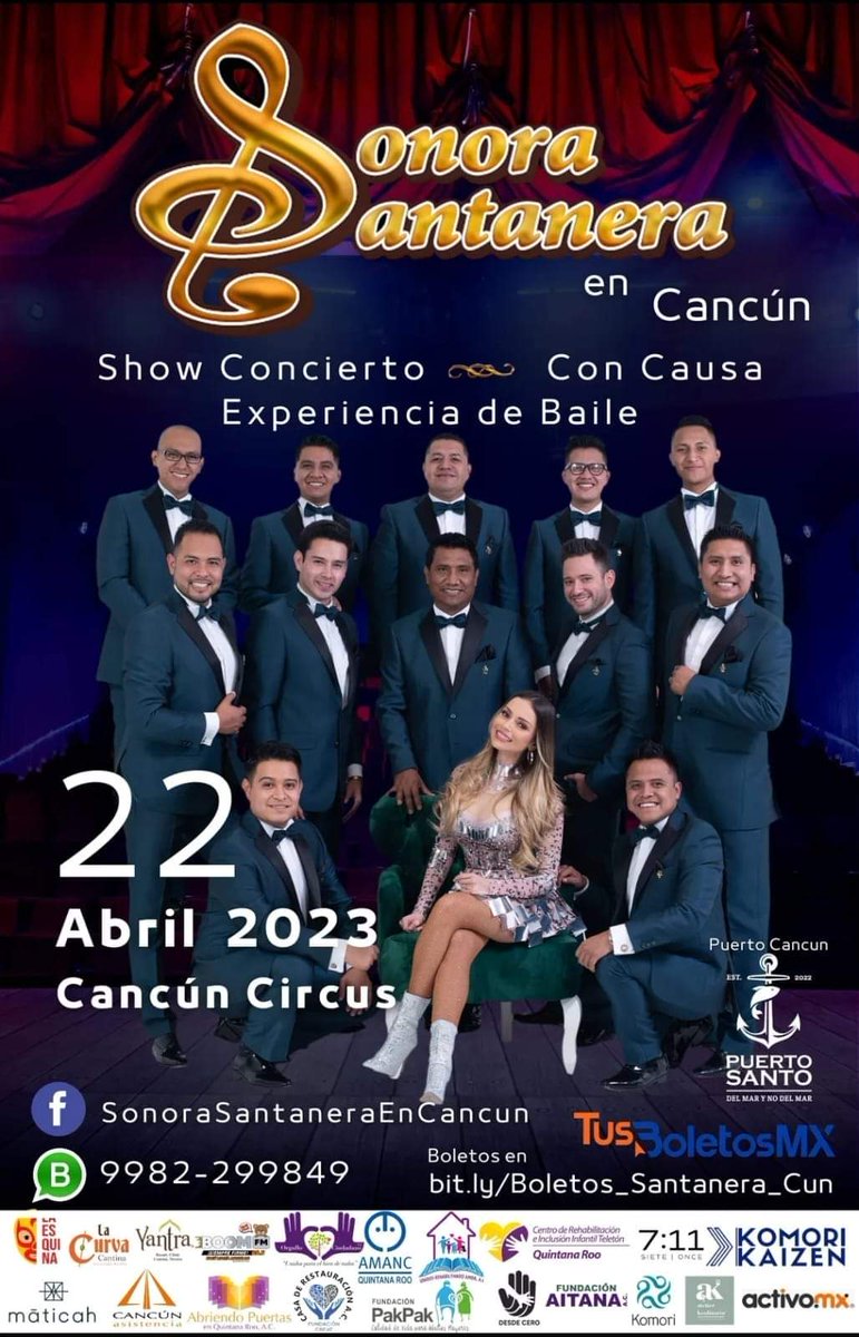 Mariferg6's tweet photo. Cancún! 
Evento con causa! 
Aún hay boletos! 
Por allá nos vemos! ✨️
Más información!
9982 299 849 https://t.co/kYGzWRlzue