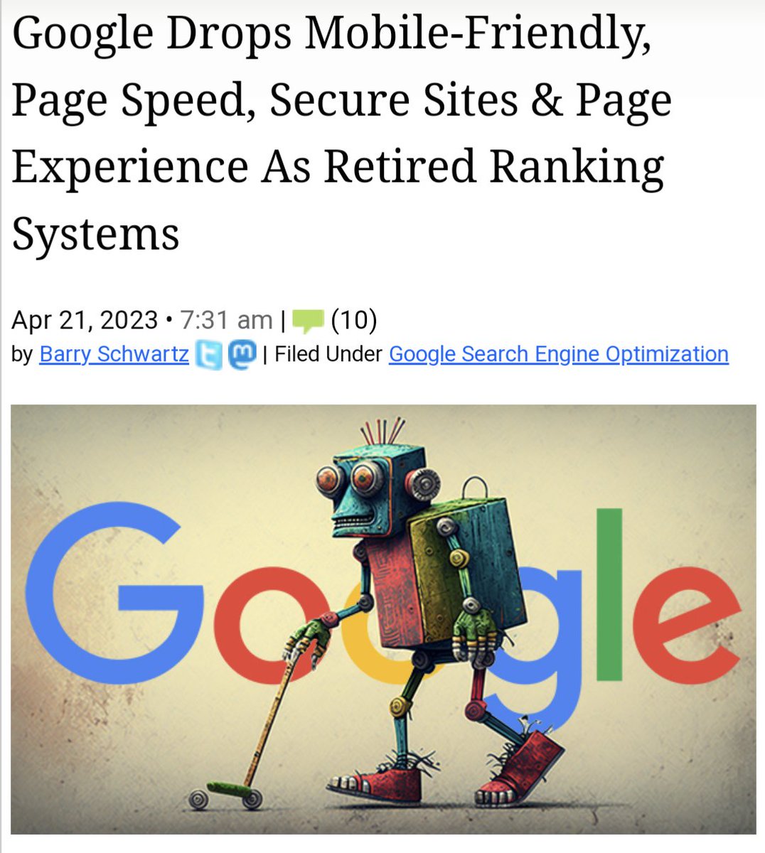 So, like, half of white hat technical SEO? 🤭