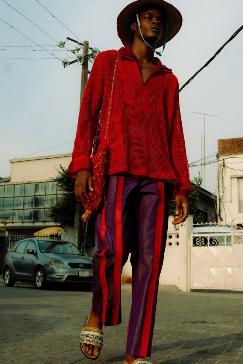jacquemusx's tweet photo. Kenneth Ize FW23 https://t.co/encFN8a2dW