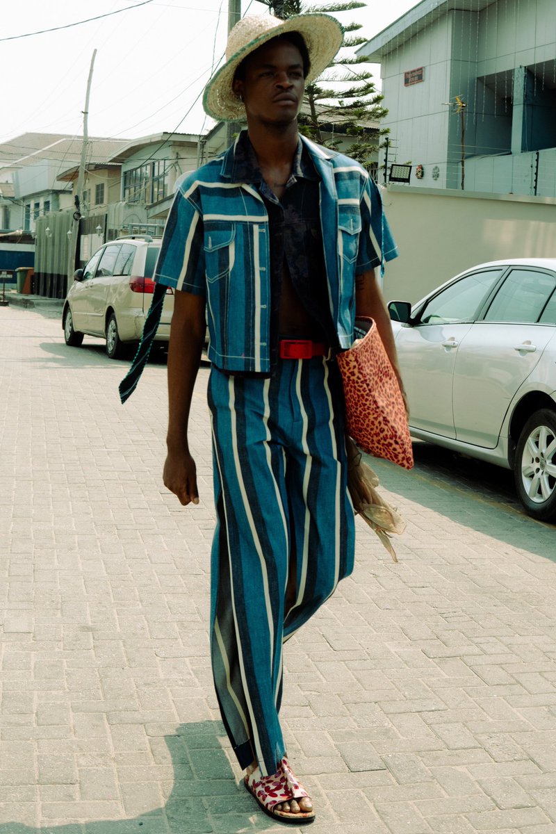 jacquemusx's tweet photo. Kenneth Ize FW23 https://t.co/encFN8a2dW