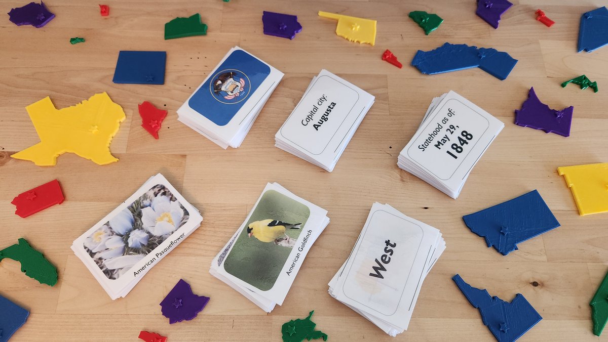 mimioSTEM's tweet photo. NEW Lesson Alert!
Just added our first social studies lesson to https://t.co/Kv6YboCZNc (with S.S. as the primary focus, that is). Check out our "State the Facts: Matching Game" lesson today with a free trial!
#socialstudies #3Dprinting #USA #states #edtech #edchat @boxlightinc https://t.co/DSlPZyS862