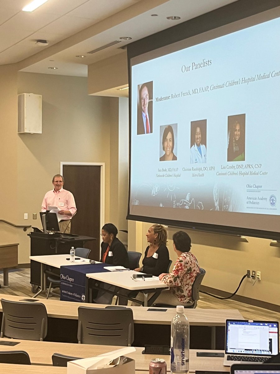 OHPediatricians's tweet photo. Our final session of the day, School Health & Adolescent Vaccines, will show how Ohio pediatricians, schools and public health advocates can come together to increase vaccine rates and prevent the spread of disease! #OhioAAPSpringMeeting https://t.co/llyUBaeDgH