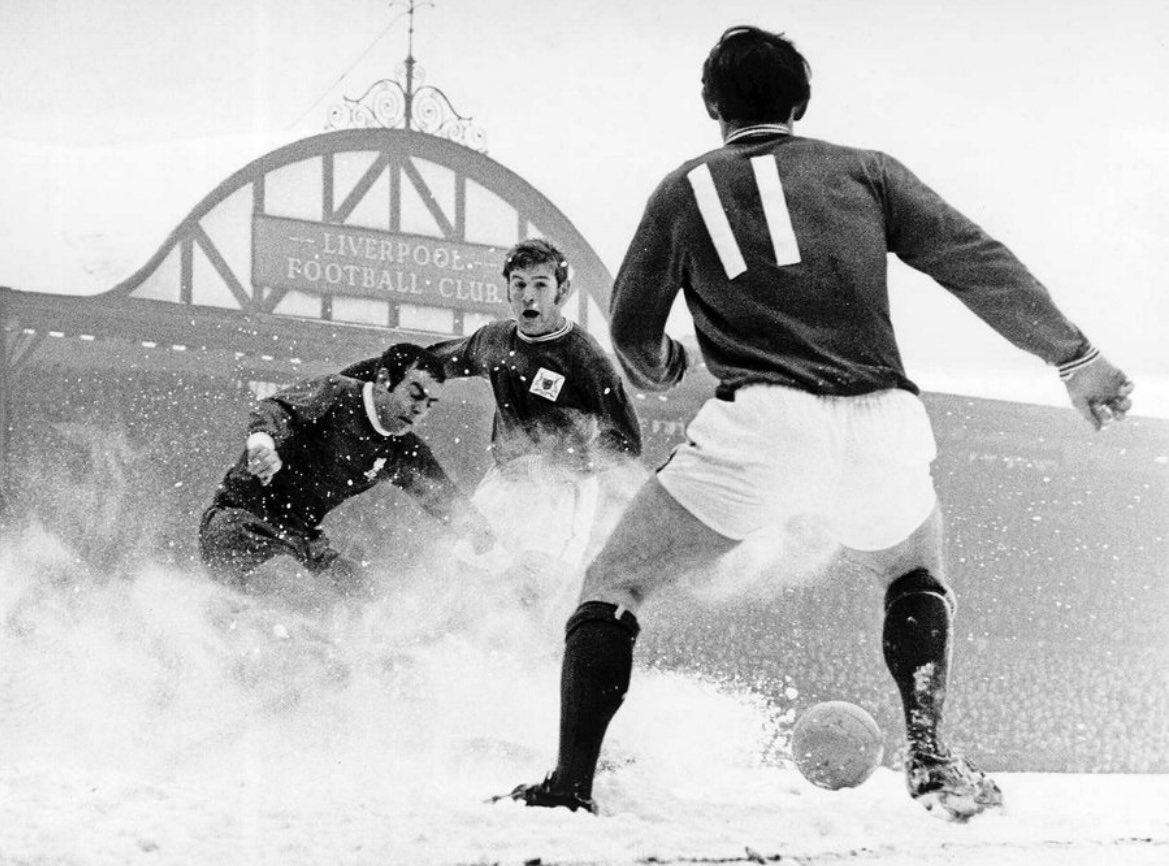 SheldonMiller's tweet photo. There’s a major significance to this picture…it was taken on Sat Feb 15th, 1969….the last time Forest won at Anfield: more than half a century, 54 years ago! If ever there’s a time to break the duck, it’s tomorrow! COYR!

#LFCvNFFC @NFFC https://t.co/Zo3pBialB0
