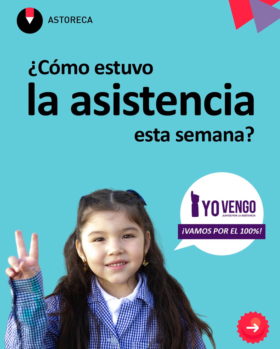 astoreca_'s tweet photo. ¡Trabajemos todos juntos por la asistencia!

Es en la sala de clases donde se desarrollan los conocimientos, habilidades y actitudes que deben aprender durante la educación escolar.

#yovengo #juntosporlaasistencia #asistencia #asistenciaescolar https://t.co/JWBuAkyI4L