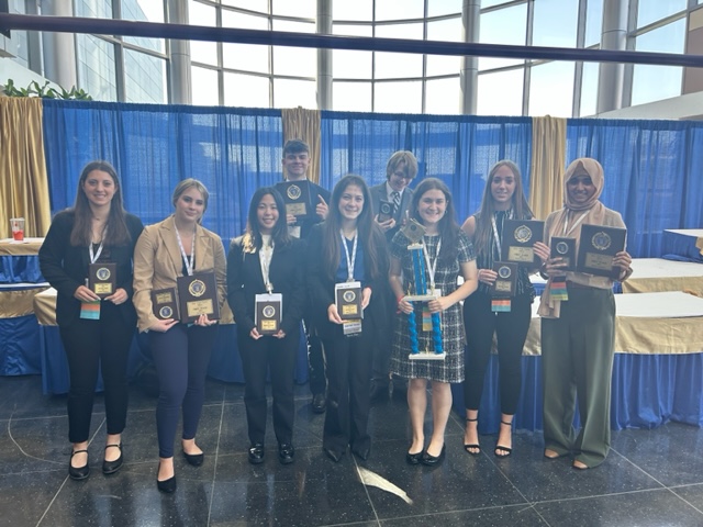 Congratulations to all the LGHS students who participated in this week's FLBA State Leadership Conference. Ten Lake George students are national qualifiers from the FBLA State Leadership Conference that was held at Rochester Riverside Convention Center from April 19-April 2.