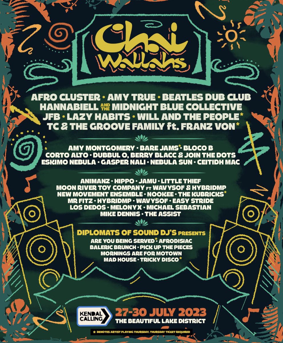 wavysof (@wavysofofficial) on Twitter photo First festival announcement of the year & the first time I’ll be appearing at Kendall Calling Festival on the <a href="/ChaiWallahs/">Chai Wallahs</a> stage🎪🥤 See you there❤️ First festival announcement of the year & the first time I’ll be appearing at Kendall Calling Festival on the <a href="/ChaiWallahs/">Chai Wallahs</a> stage🎪🥤 See you there❤️