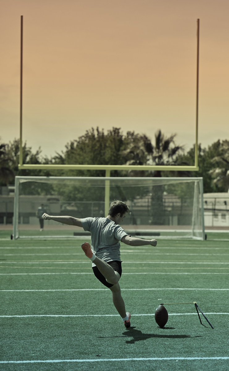 Dustin_Reed81's tweet photo. Spring training in Paso. Robles. I got a new Field Goal PR of 48 yards and won the Freshman FG competition. Got some great training and advice to take into my sophomore season! @KohlsKicking Post Proelia Praemia! #kicker #footballkicker #kicksonfire #kickersarepeopletoo #aghs https://t.co/zowFyk2hmP