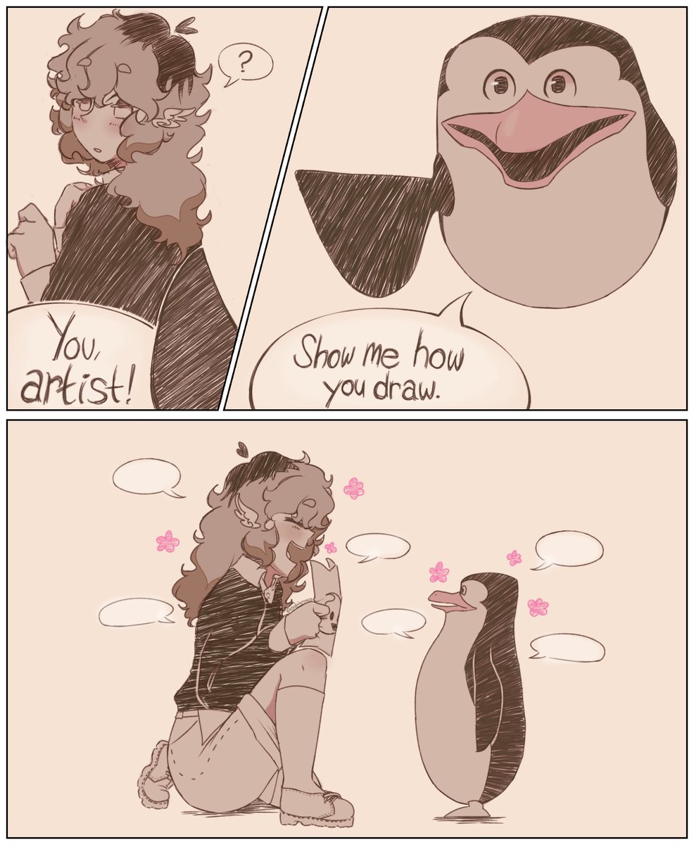 enbiaroace's tweet photo. i've had enough of penguin slander https://t.co/AiGomzGykq