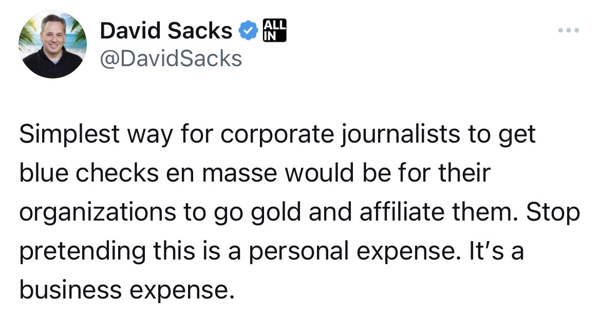 jonfavs's tweet photo. These business geniuses don’t get that it’s not about the price - it’s about the owner of Twitter constantly going out of his way to be a huge asshole to most of his potential customers. Why would you want to make that person richer?? https://t.co/TcmDdChtIH