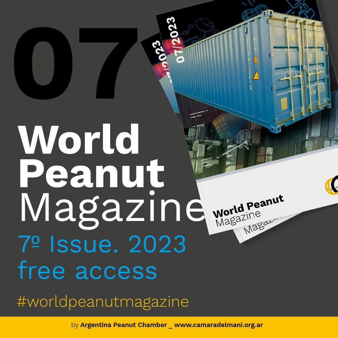 CamaradelMani's tweet photo. Ya se encuentra disponible la WORLD PEANUT MAGAZINE #7

 Accedé GRATIS desde este link
https://t.co/U9O5BeMSeT

Agradecemos el apoyo de nuestros sponsors

#WPMAG #WPMagazine #peanutnews https://t.co/b7TCq5EpGD