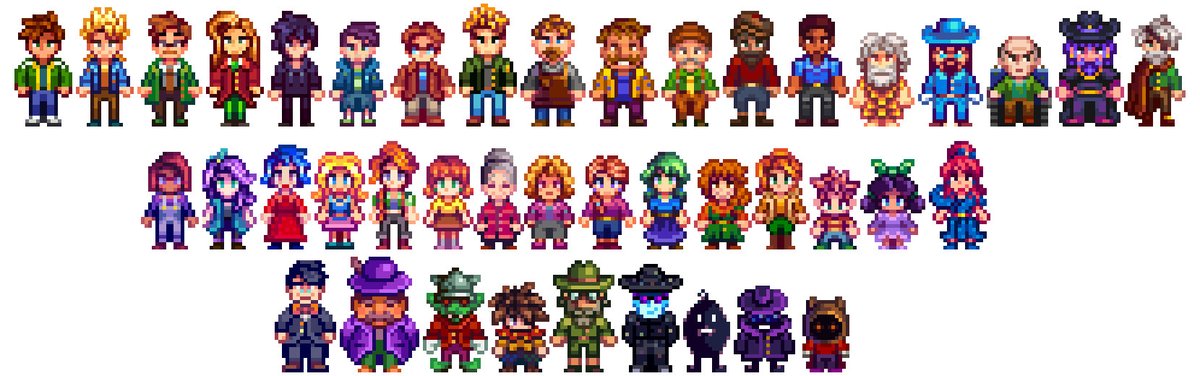 Polygon On Twitter Stardew Valley Fan Redesigns Character Sprites To stardew-valley-how-to-ship-every-item