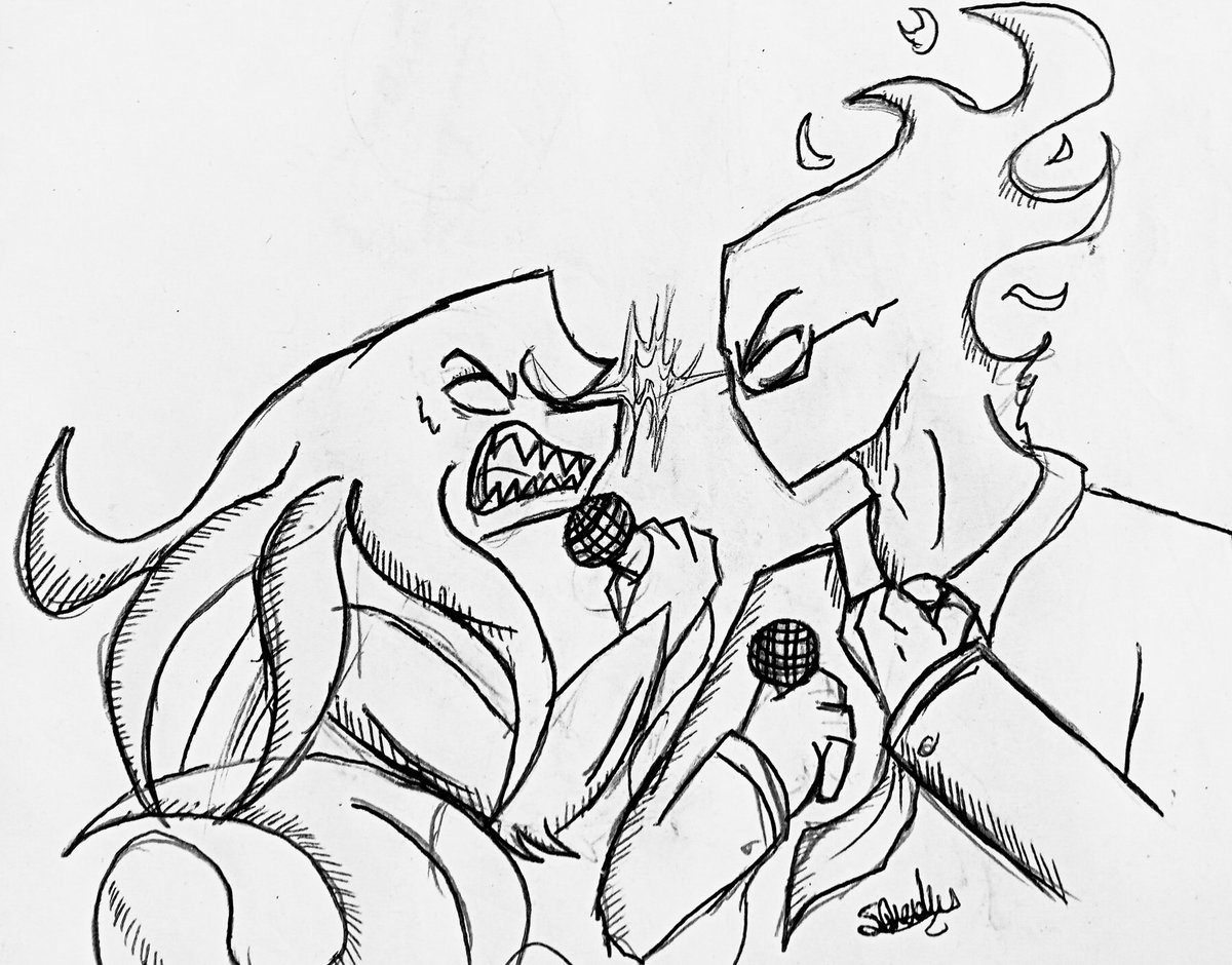 QueidySonica's tweet photo. This duel would be epic and the combination too 🎶💥
#digidevilduet #Solazarfnf
#ENTITY https://t.co/X0wi9H5GP1