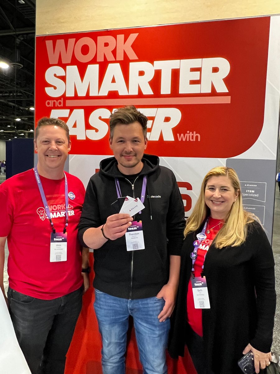 HyperVelocityCo's tweet photo. Thanks to everyone who made #AtlassianTeam23 awesome! 

Be sure to tune into @IsosTech's recap webinar if you want to hear key takeaways from the event: https://t.co/ceRxWZbjXN

@Atlassian #Agile #Cloud https://t.co/gUVZipnBgt