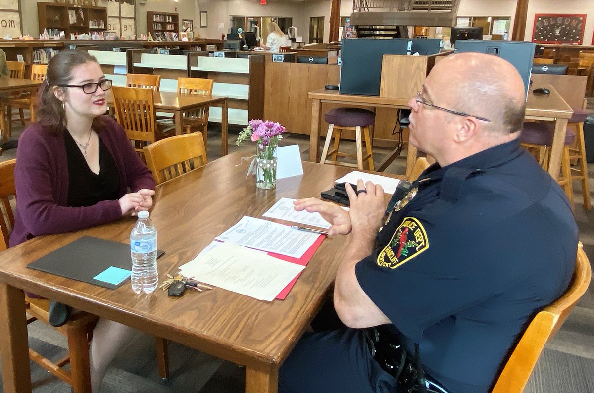 Interviews are the capstone piece of Work Ethic Certification - hardin.kyschools.us/Content/160.  Then, the students are interviewed by community leaders who provide feedback on the interview.  This is invaluable! 
We appreciate those who dedicate their time to this!
#HCSBetterTogether
