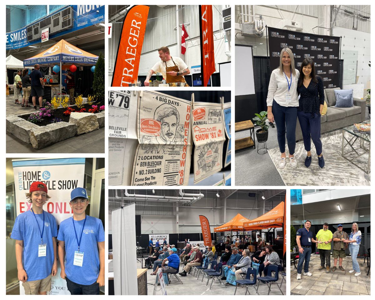 Another great year at the 50th Annual Quinte Home &amp; Lifestyle Show! Plus development plans for Brighton, QHBA responds to proposed Enbridge charges and more! #voiceofresidentialconstructon #building #landdevelopment #advocacy #supply #housing #ontario