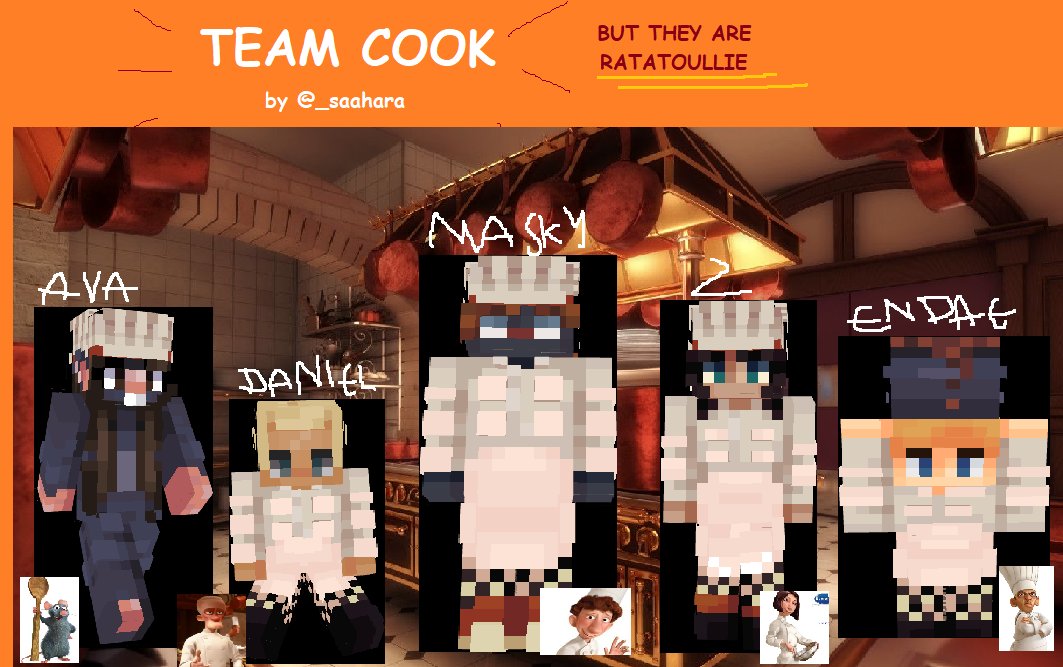 team cook #blockwarsfanart #winners