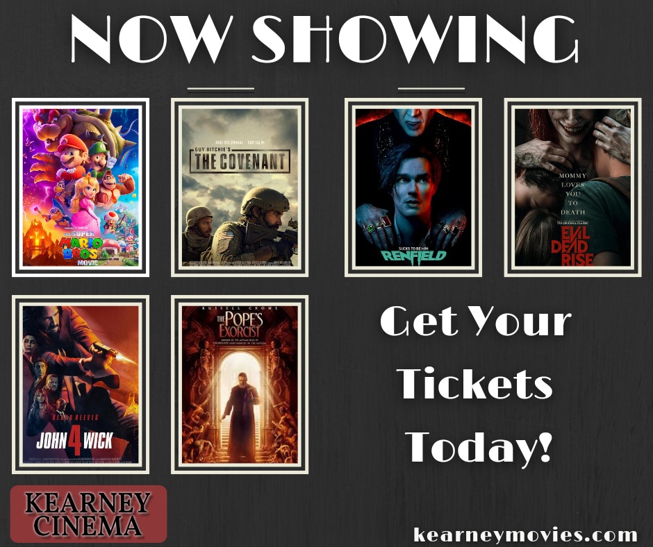 kearneycinema's tweet photo. It's finally Friday!
We have a great lineup of films this weekend!
Come hangout with us! 🍿🎬
For movies and showtimes please visit our website.
https://t.co/pZWqY0JF7Q https://t.co/7wR9t8GaDG