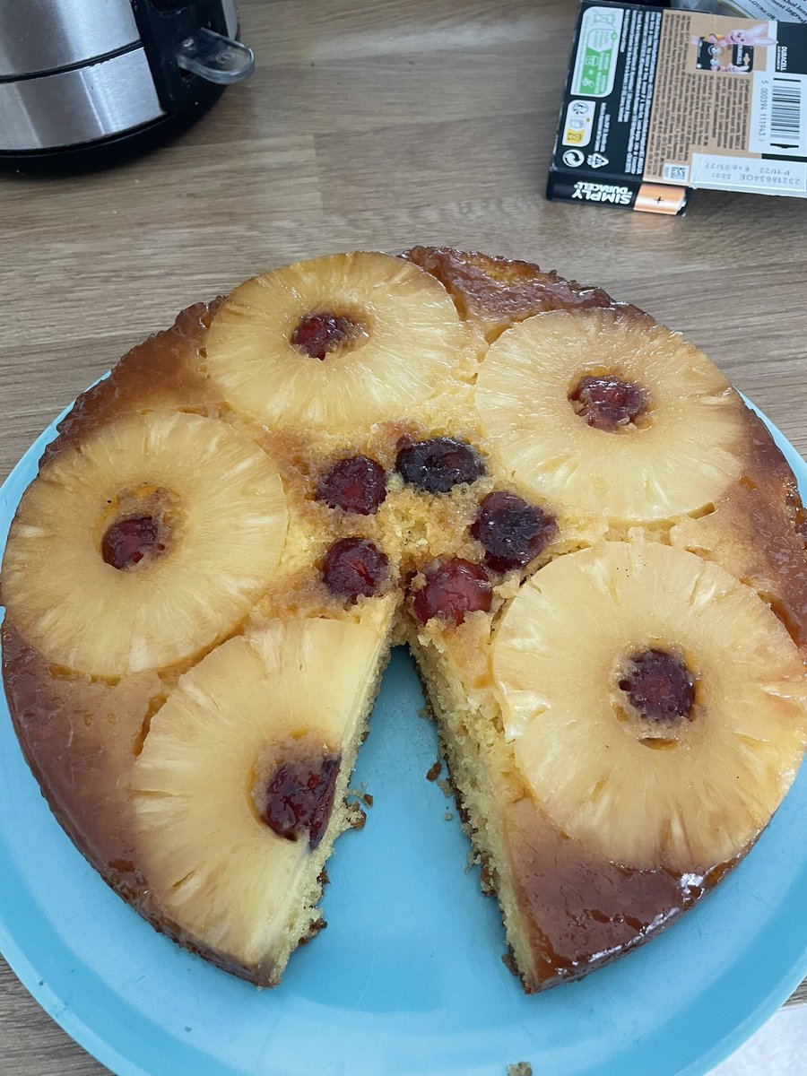 When daughter bakes a classic and claims a first! #retro #weweretherefirst