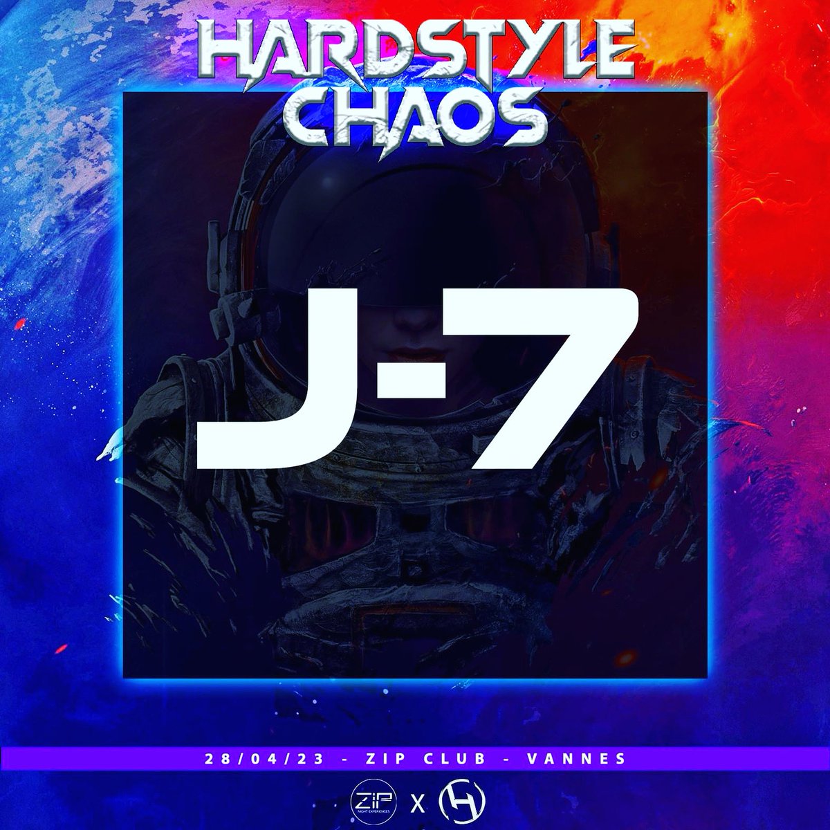 hardlegion_'s tweet photo. HARDSTYLE CHAOS  - 28.04.23 / ZiP CLUB

Préparez-vous à une soirée de l'espace !  ✨🪐💫

📄 Préventes dispo : https://t.co/kAFGqVmqOz https://t.co/ilTRjJsWKU